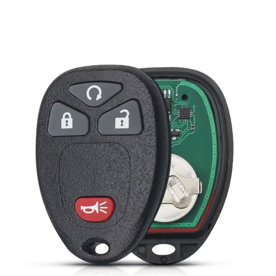 2005-2010 GM / 4-Button Keyless Entry Remote / KOBGT04A (AFTERMARKET)